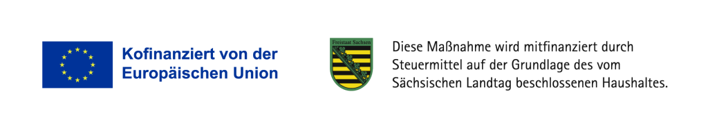 Gefördert durch die Europäische Union und den Freistaat Sachsen